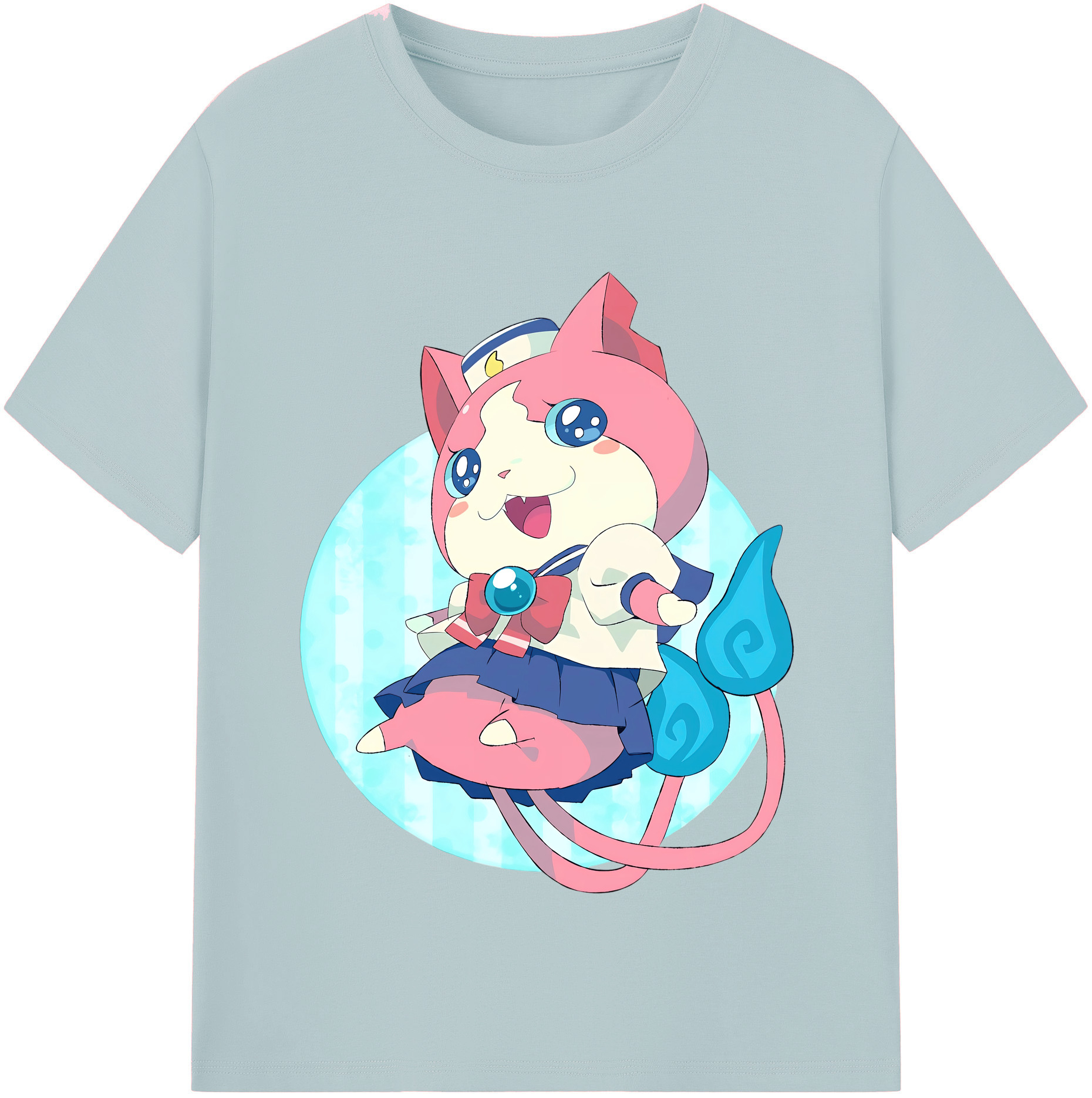 （画像用） 妖怪ウォッチ Yo-kai Watch 綿100％半袖Tシャツ（フロントプリント）